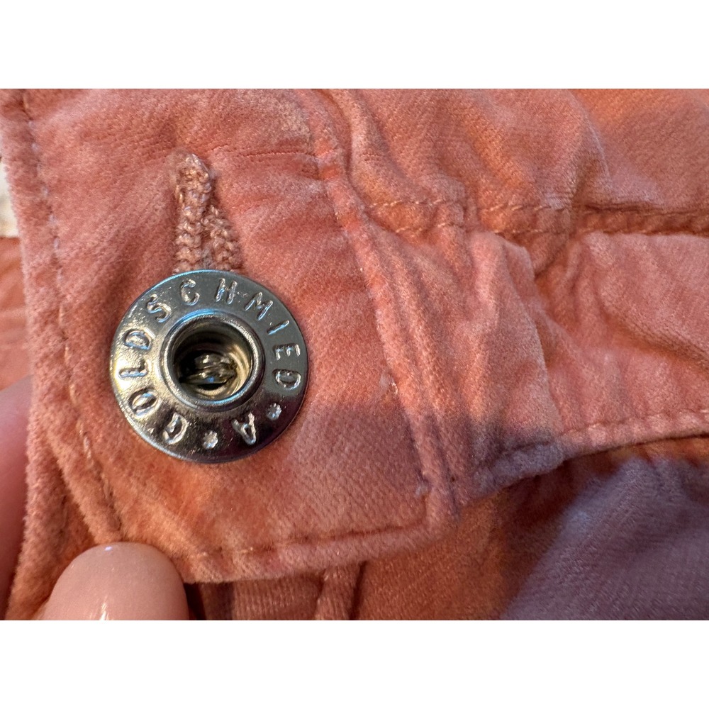 AG Adriano Goldschmied The Legging Super Skinny Corduroy Pants Rose Pink 25R - Picture 6 of 7